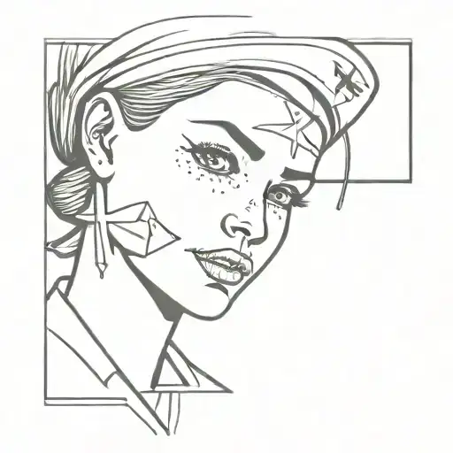 nurse psycho tattoo design idea