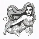 jessica rabbit tattoo design idea