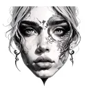 Bisexual tattoo design idea