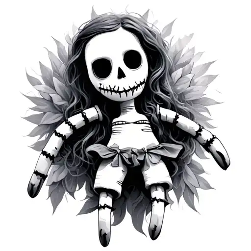Voodoo Doll tattoo design idea