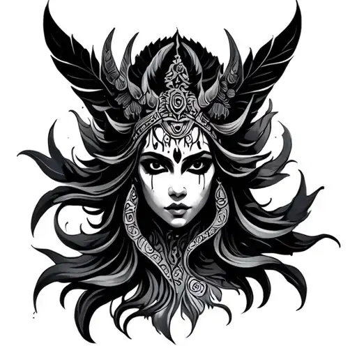 Kali tattoo design idea