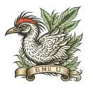 emu tattoo design idea