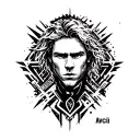 Avicii logo tattoo design idea