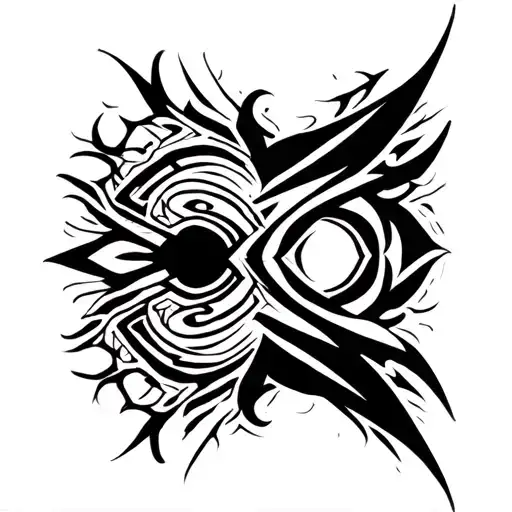 harsh tattoo design idea