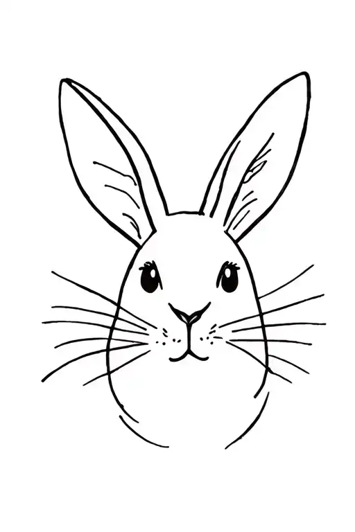 Rabbit, tractor and raspberry tattoo design idea