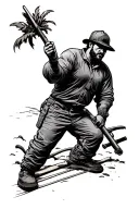 Lineman tattoo design idea