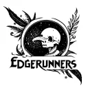 edgerunners logo tattoo design idea