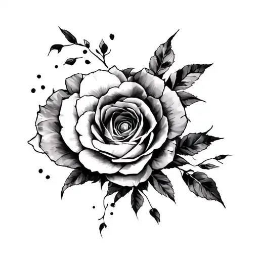 Depersonalization tattoo design idea