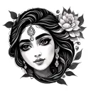Diya tattoo design idea