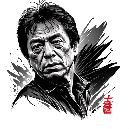 jackie chan tattoo design idea