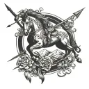 sagittarius tattoo tattoo design idea