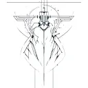 Cyberpunk Edgerunners tattoo design idea