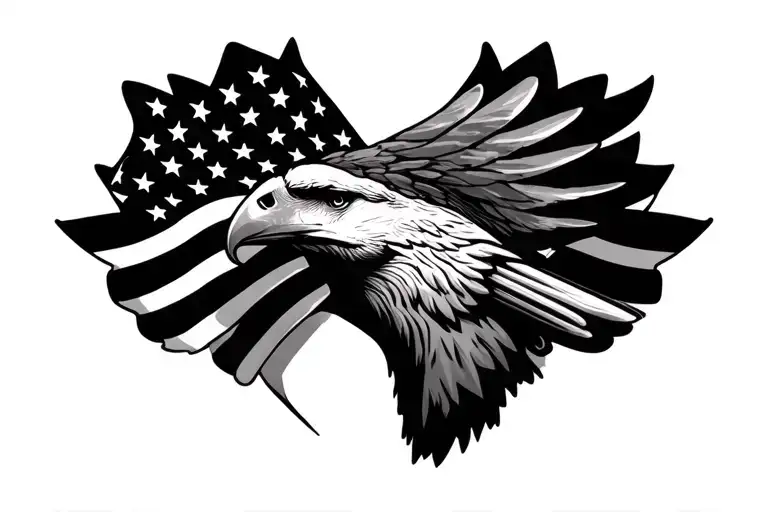 We The People patriotic theme tattoo tattoo design idea