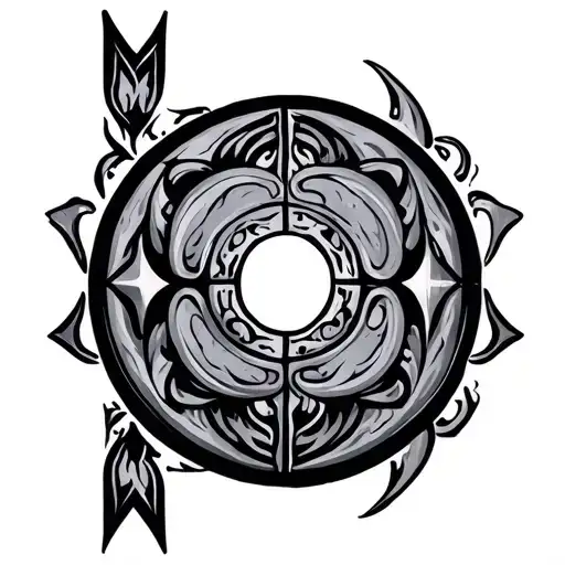 Bagua tattoo design idea