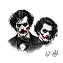 dr jekyll and mr hyde tattoo design idea