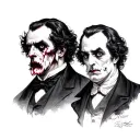 dr jekyll and mr hyde tattoo design idea