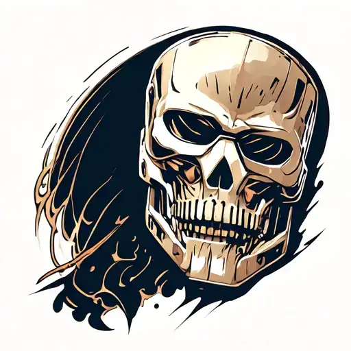 Terminator 2 tattoo design idea