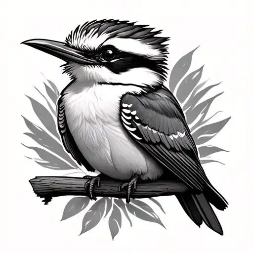 Kookaburra tattoo design idea