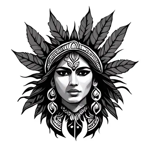 Taíno tattoo design idea