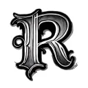 Cursive R tattoo design idea