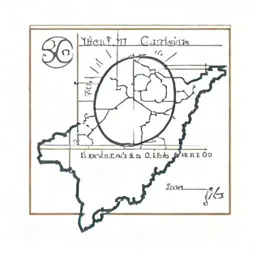 North Carolina in a postage stamp tattoo design idea