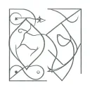 Gemini and libra sign tattoo design idea