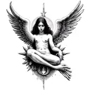 nirvana in utero tattoo design idea