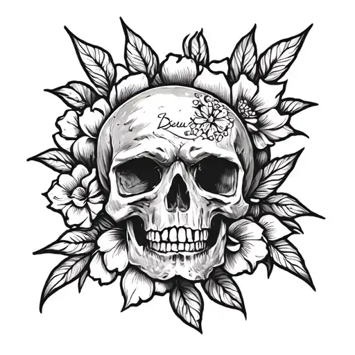 sailor jerry style tattoo design idea