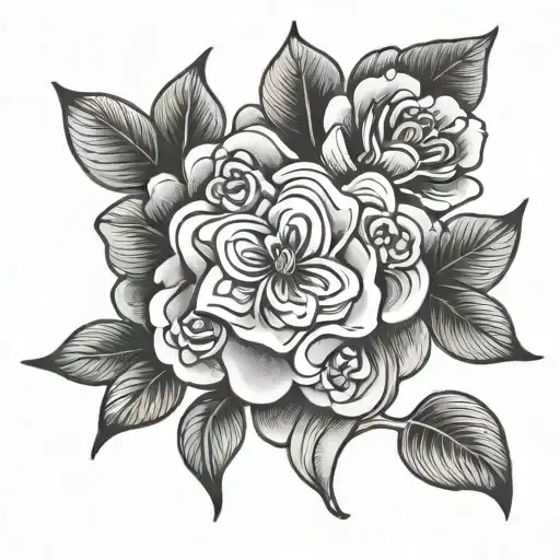 secret affair tattoo with a small symbol of love and gratitude  tattoo design idea