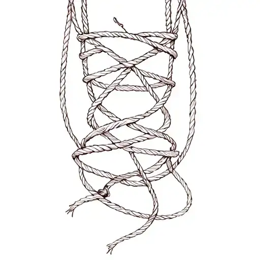 shibari ropes tattoo one tattoo design idea