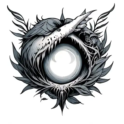 Womb tattoo design idea