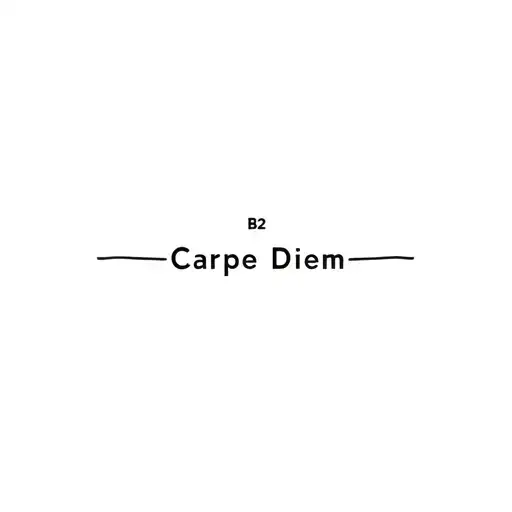 B2 Carpe Diem tattoo design idea