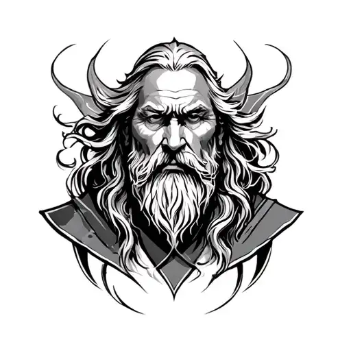 Theoden tattoo design idea