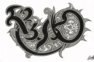 area code 605 tattoo design idea