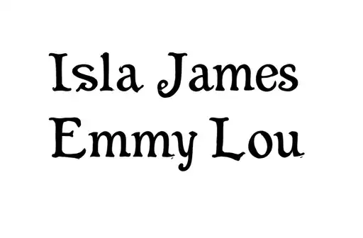 "Isla James
Emmy Lou" tattoo design idea