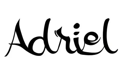 "Adriel" tattoo design idea