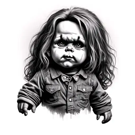 Chucky tattoo design idea
