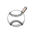 baseball seams tattoo design idea