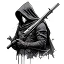 Assassin tattoo design idea
