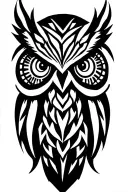 owl tattoo design idea