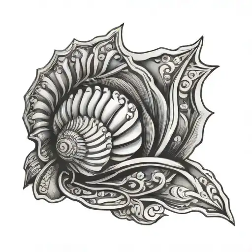 Camino Shell tattoo design idea