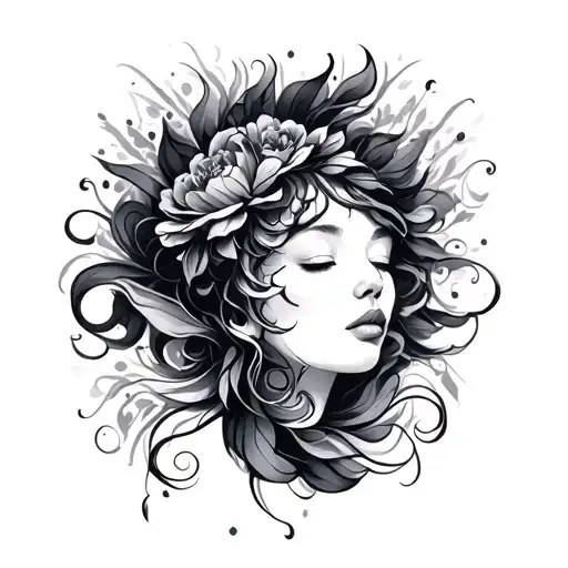  "The happiness of your life depends upon the quality of your thoughts." tattoo design idea