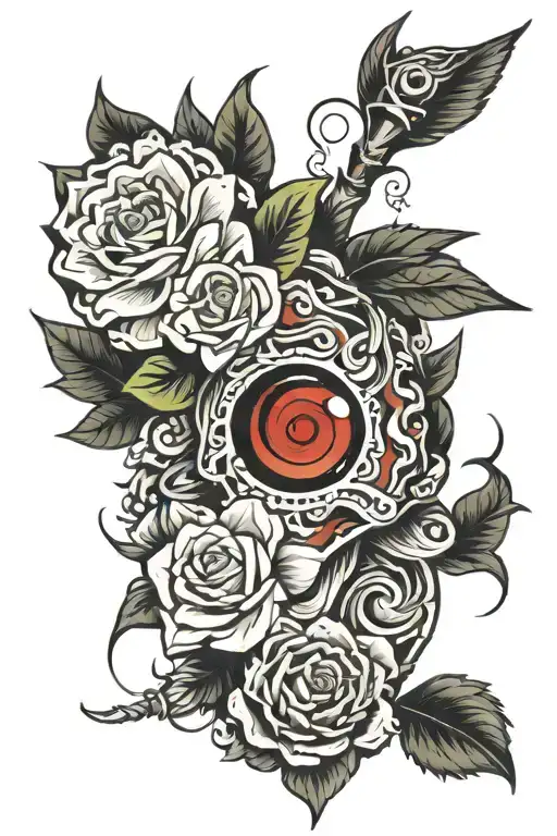 abel and cane tattoo design idea