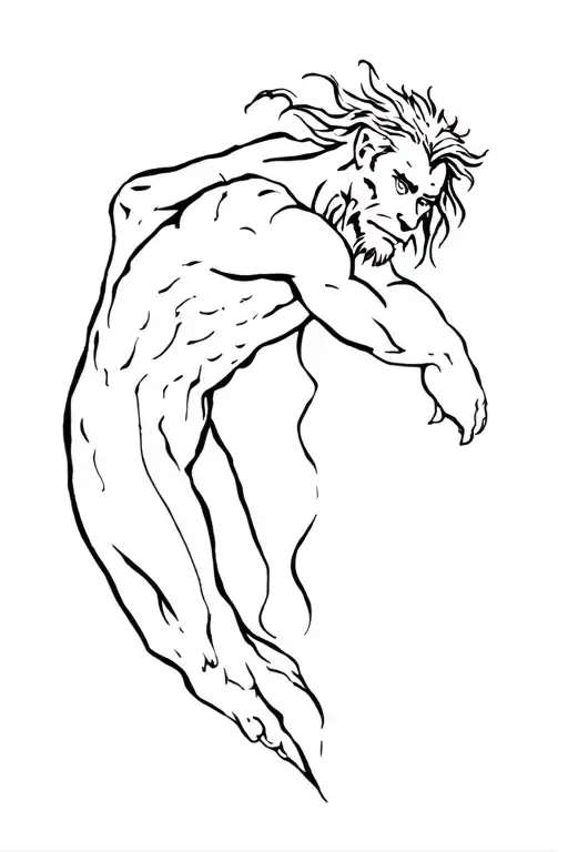 ghetthot tarzan tattoo design idea