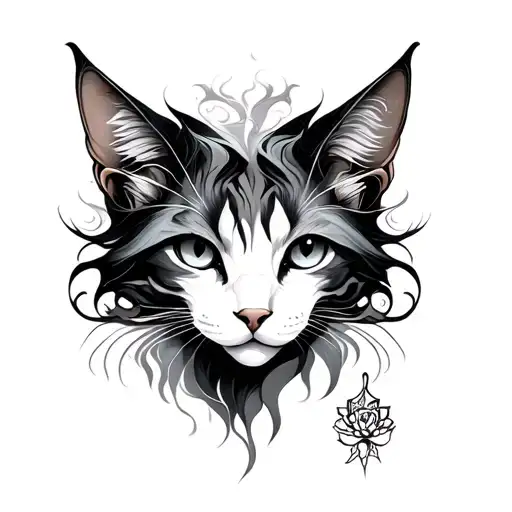 Cataleya tattoo design idea