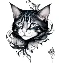 Cataleya tattoo design idea