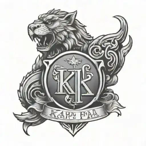 kappa alpha psi fraternity tattoo design idea