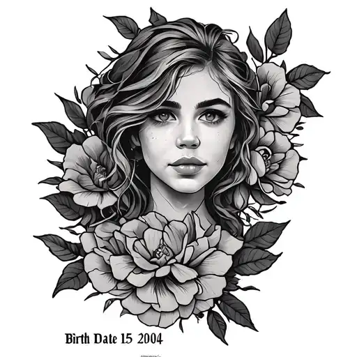 Birth Date Feb 15 2004 tattoo design idea