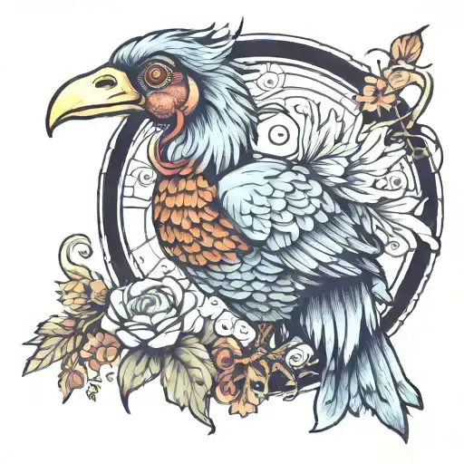 Dodo tattoo design idea