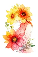 Overcoming grief of mom tribute tattoo design idea